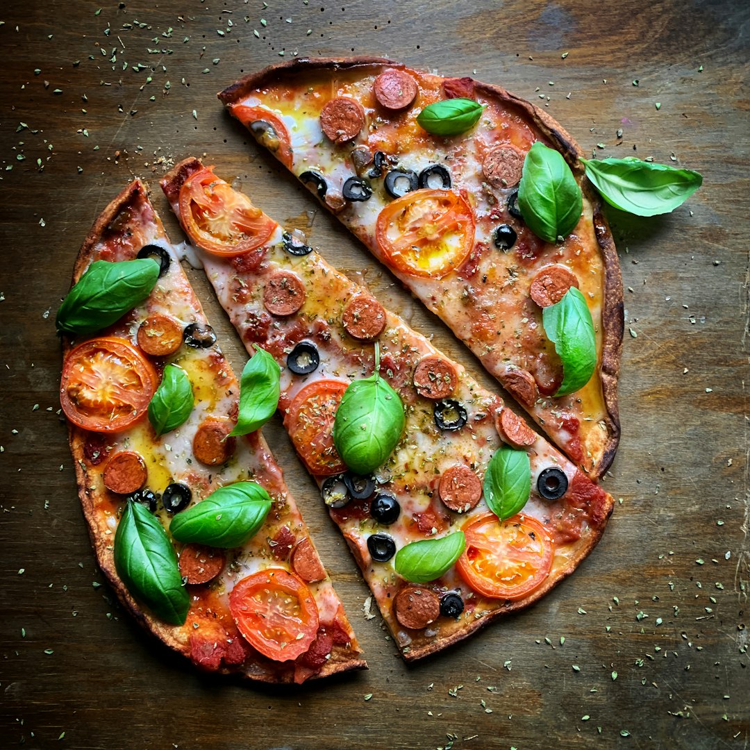 Vegan Mediterranean Pizza